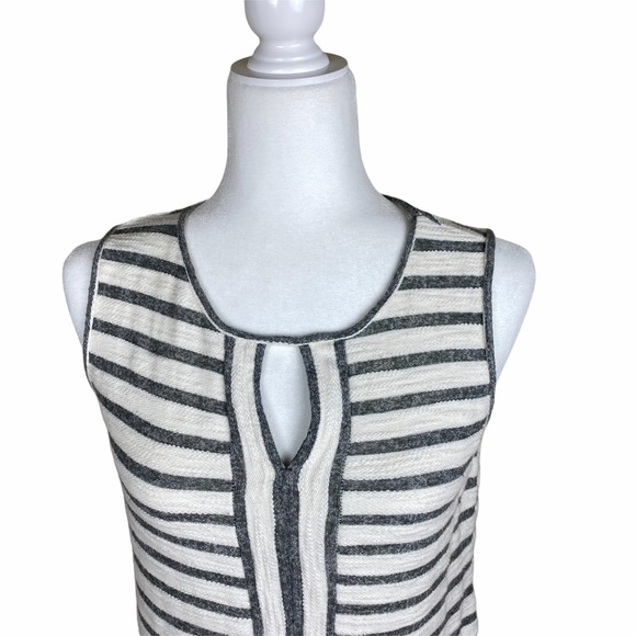 Max Studio Weekend Terry Striped Shift Dress Small - Picture 2 of 6